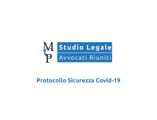 Protocollo sicurezza Covid-19 Studio Legale MCP – Avvocati Riuniti Cagliari